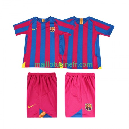 Maillot de Foot FC Barcelone 2006 Domicile Retro 2005 - Enfant Maillot de Foot FC Barcelone 2006 Domicile Retro 2005 - Enfant